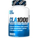 Evlution Conjugated Linoleic Acid CLA Supliment Nutriție Lean musculare Mass Builder și Fat Burner pentru bărbați și femei - Stimulant-Free Saffflower Based CLA 1000mg Blend Per Serving (90 Serviri)
