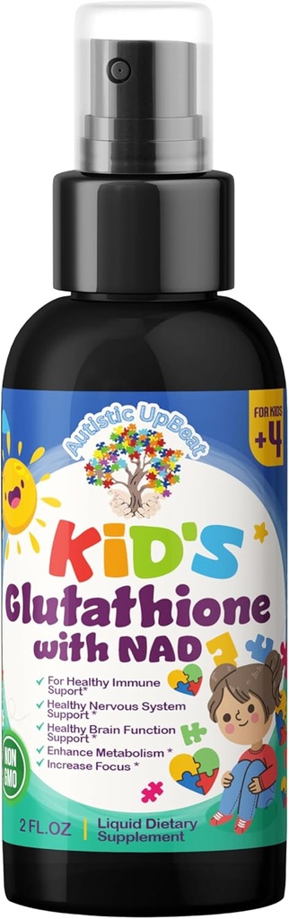 UpBeat autist: Glutatione pentru copii cu NAD Spray 