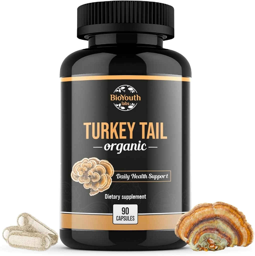 Organic Turcia Tail capsule de ciuperci Extract de organism de fructe 