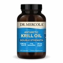 Dr. Mercola Antarctic Krill Oil Dublu Putere - 2000 mg - Omega-3 Supliment cu EPA & DHA - Suporturi Creier, Inima, Joint & Immune Health - GMO-Free & Gluten-Free - 90 capsule (30 Servings)