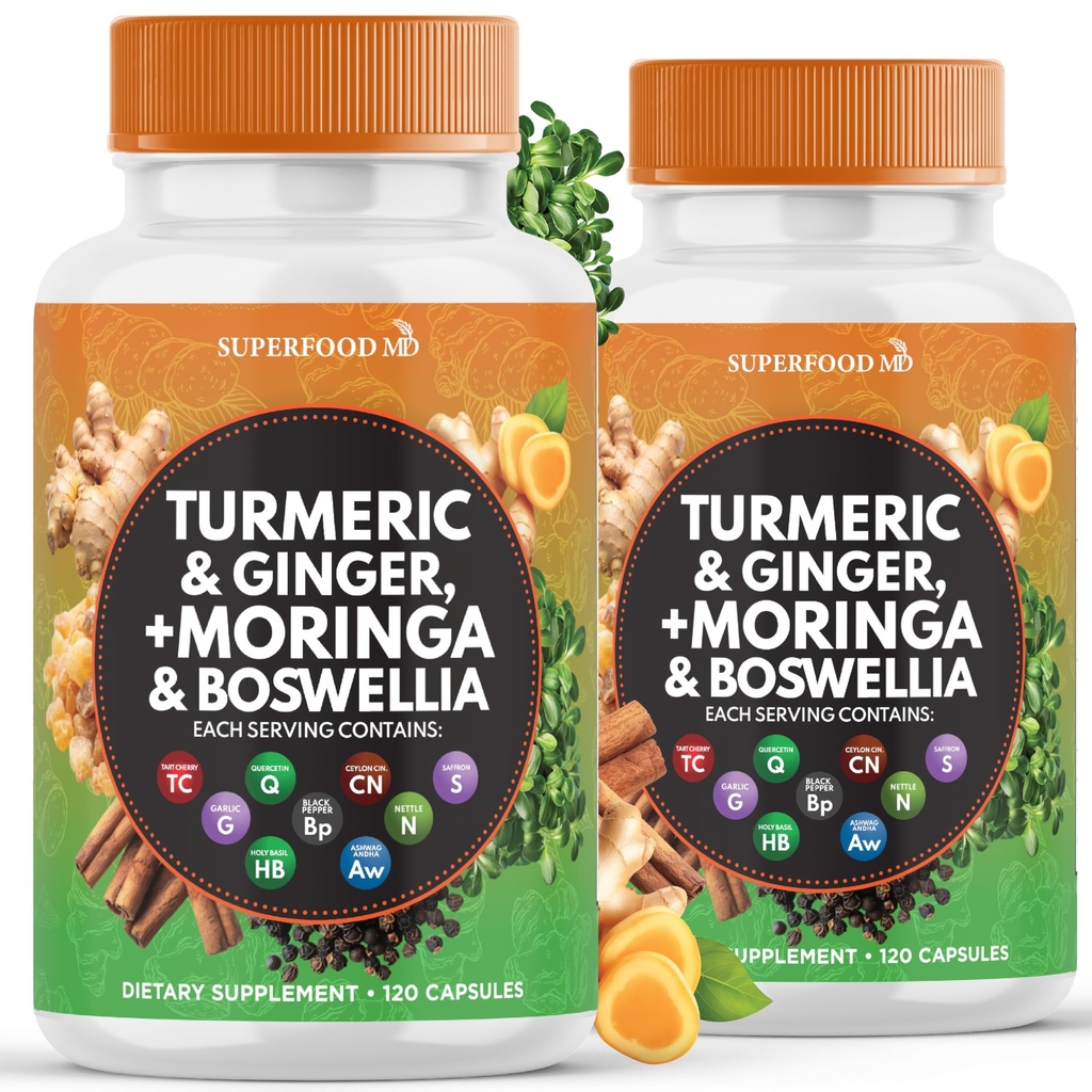 Suplimentul Moringa Turmeric 