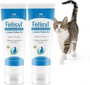 L-Lysine Gel pentru pisici (5oz)  Usurinta Sforait, nas de runny, si ochi de apa. Aroma de somon gustos - Made in the USA (2 Pack)