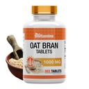 tnvitamine Oat Bran Tablete Three Three x 1000 MG per Tablete Fibră de ovăz 
