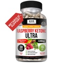 Kaya Naturals Keto Diet Zmeură Cetonă - Supliment pierdere în greutate, Controlul apetitului, Boost Metabolism - 30 Conte...