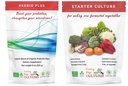 Cutting Edge Culturi Prebio Plus Prebiotic Fiber pulbere Cel mai bun amestec personalizat de fibre prebiotice organice Supliment alimentar 8 oz