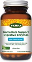 Flora de alegere a lui Udo - Enzime digestive de sprijin imediat - Suportă Digestie Lactoză, Blooting, Arsuri la stomac & Gaz - Conține 7 enzime - Gluten-Free - 90 Capsule vegetariene