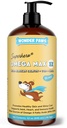 Wonder Paws ulei de pește pentru câini - Omega 3 pentru câini de la Alaskan Salmon, Cod și ulei Krill - EPA DHA acizi grași - Mai puțin de topire și mâncărime - Piele, comun, Imun și inima de sănătate - Supliment lichid (32 oz)
