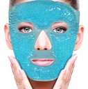 ZNÖCUETÖD Cold Face Eye Mask Ice Pack Reduceți Puff facial, Cercuri întunecate, Gel margele cald căldură rece Compress Pack, Face SPA pentru femei de dormit, Presiunea, Dureri de cap, Îngrijirea pielii, Post Laser Care[Blue]