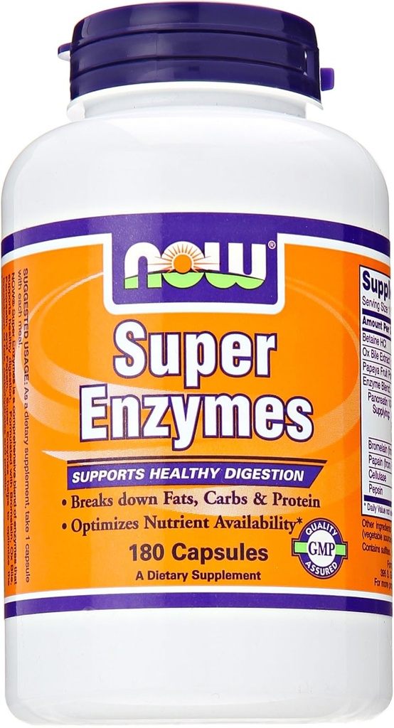 Super Enzime de acum alimente 180 comprimate