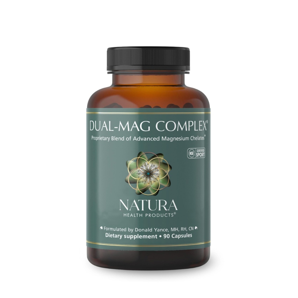Natura Produse de sănătate Dual-mag Supliment complex - promovează cardiovasculare, neurologice, și sănătatea imună - Featuring Albion