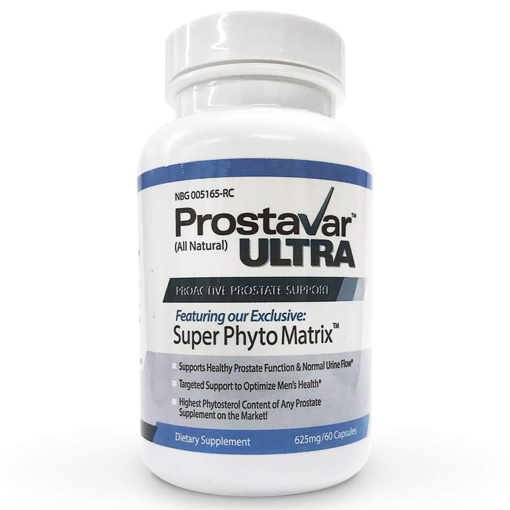 1 flacon noua imbunatatire de la producator de suport original Prostavar Ultra Prostat 625 mg 90% Beta-Sitosterol & 320mg Saw Palmetto + extract de semințe de struguri