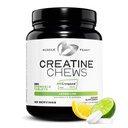 Creatura Muscle Feast Creatine Monohidrat Chewables - Vegan & Gluten-Free Creapure Create Chews for Men & Women - Delicious Citrus-Flavored Creatine Tablets for Muscle Building - Lemon Lime, 360 Tabs