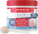 restirr After Alcoolic Aid & Recovery: Susţine sănătatea ficatului, stimulează metabolismul şi susţine sistemul imunitar cu DHM, Milk Thistle, B-complex, Hidratare. 30 Doze