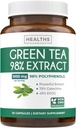 EGCG Green Ceai Extract capsule - Super mare potenta Pastile de ceai verde antioxidant bogat Formula ambalate cu polifenoli Catechini & EGCG - 500 mg per capsule - non-GMO & Made in the USA (Dimensiune proces)