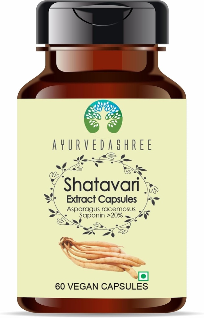 Shatavari Extract 500mg - 60 Capsule vegetariene 