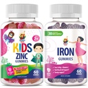 SUNNY SAM Iron Adulți cu vitamine C & Zinc Copii Gumii