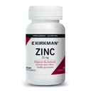Kirkman - Zinc 20mg - 250 capsule - Suport imunitar - Absorbţie mare - Hipoalergic