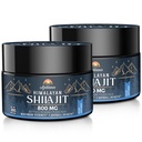 Ajoblanco 800 Mg Himalayan Shilajit Resin, Shilajit Pure Himalayan Organic, Silajit Supliment cu puritate, doză mare și potențial pentru energie, Putere & Imunitate, Bărbați & Femei, 30 Grams, Pachet de 2