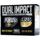 NDS Nutriție Putere maximă Dual Impact Stack - Puternic 2-in-1 Pierdere în greutate Kit Combine mare energie Fat-Burning XT Termogenic cu CLA Premium CLA Toner corp (60 Caps & 90 Softgels)