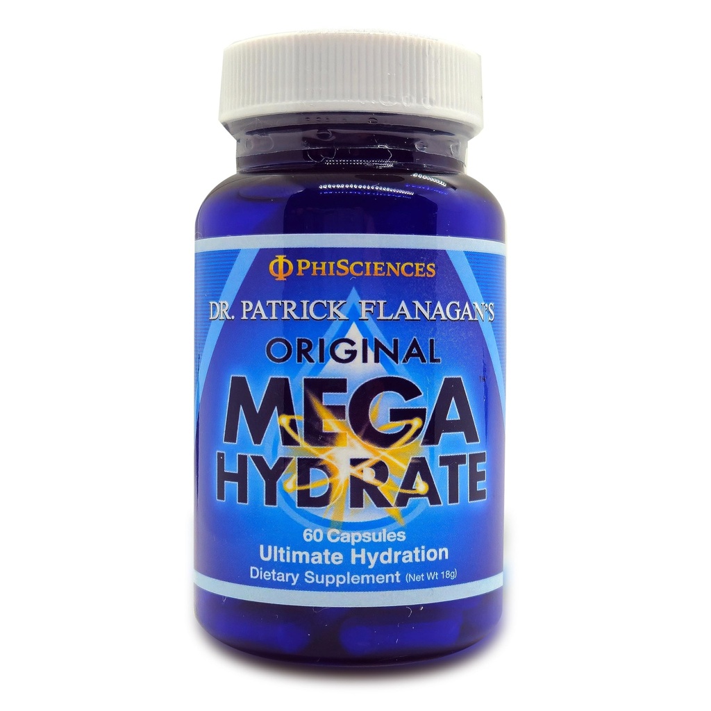 MegaHydrate 60 capsule - Dr Patrick Flanagan de Phi Sciences