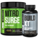 Fabrica Jacked Nitrosurge Pre-workout în Ananas & Construirea XT musculare Bundle pentru bărbați și femei