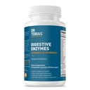 Dr. Tobias Enzime digestive cu Probiotice, Prebiotice și postbiotice Bromelain, Amylase, Lipase, pentru o mai bună digestia și funcția imunitară, 60 capsule, 30 Serviri (2 zi)
