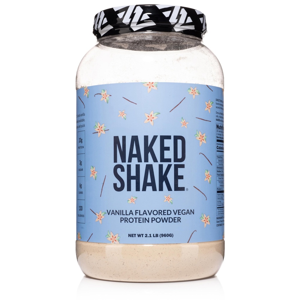 Shake gol - Vanilla Proteine pulbere - Pe bază de plante de proteine Shake cu ulei Mct, gluten-free, soia-free, fără Gmos sau îndulcitori artificiali - 30 Serviri