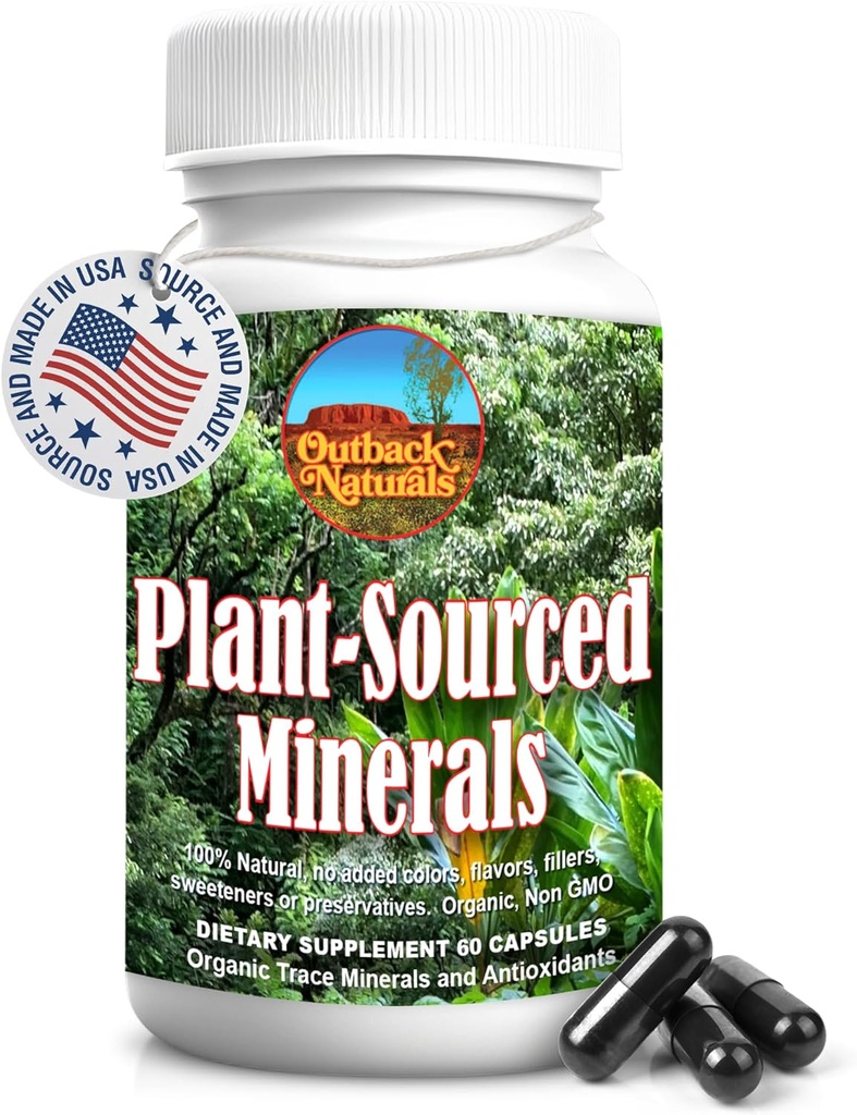 Blend de Minerale, Electroliti, Sanatate Gut, Functie Cognitiva, Hidratare si Suport Imun, Formula de Vitalitate Pura pentru Wellness - 60 Capsule