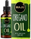 MAJU Picături de ulei Oregano - potent 90% + Carvacrol (2 fl Oz) Ulei mediteranean esențial sălbatic de lichid Oregano, acete de Oregano, suport imun și sezonier