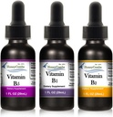 HoneyCombs Picături lichide 1 oz Fiecare Salvați 10% - vitamina B5 (acid pantotenic) + vitamina B2 (Riboflavină) + vitamina B1 (Tiamină)