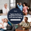 Brain Fuel+ DMAE Blend Memory Supplement for Focus, Mood, Mental Energy for Ocupat Men & Women - 60 Capsule, Made in USA