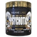 Insane Labz Psychotic Gold, High Stimulant Pre Workout Powder, Extreme Lasting Energy Focus, Pompe și Endurance cu Beta Alanine, DMAE Bitartrate, NO Booster (35 Servings, Pepene verde)