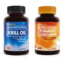 BioEmblem Antarctic Krill supliment de ulei Curcumina Turmeric Supliment cu BioPerine