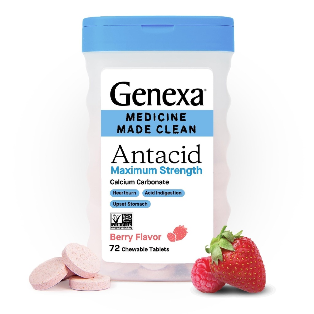 Genexa 3 Pachet Antiacide Clean Comprimate masticabile 