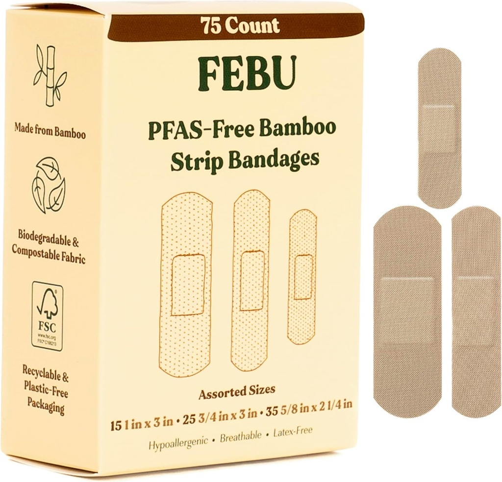 FEBU ECO-Friendly Bambus Bandaje din tesatura de bambus 