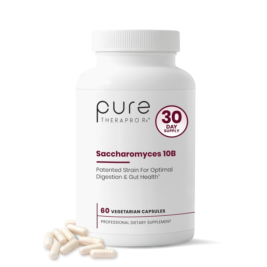 Saccharomyces Boulardii Probiotices 10 Miliarde CFU - Made in USA  I-3799 Probiotice pentru bărbaţi şi femei 