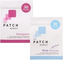 Patch Remedy Hot Flash & Sleep Bundle - Menopause Relief pentru femei și Relaxați-vă Patch de somn cu Lavender, Skin Patches Kit transdermic pentru femei Wellness