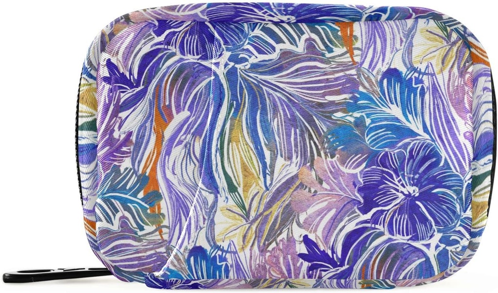 Pilula caz flori Floral cutie de pastile 7 zile Pill Case sac de călătorie Pilula Organizator sac cu Zipper Portabil caz Weekly Compact Dimensiune pentru Deținătorul Suplimentului de vitamine