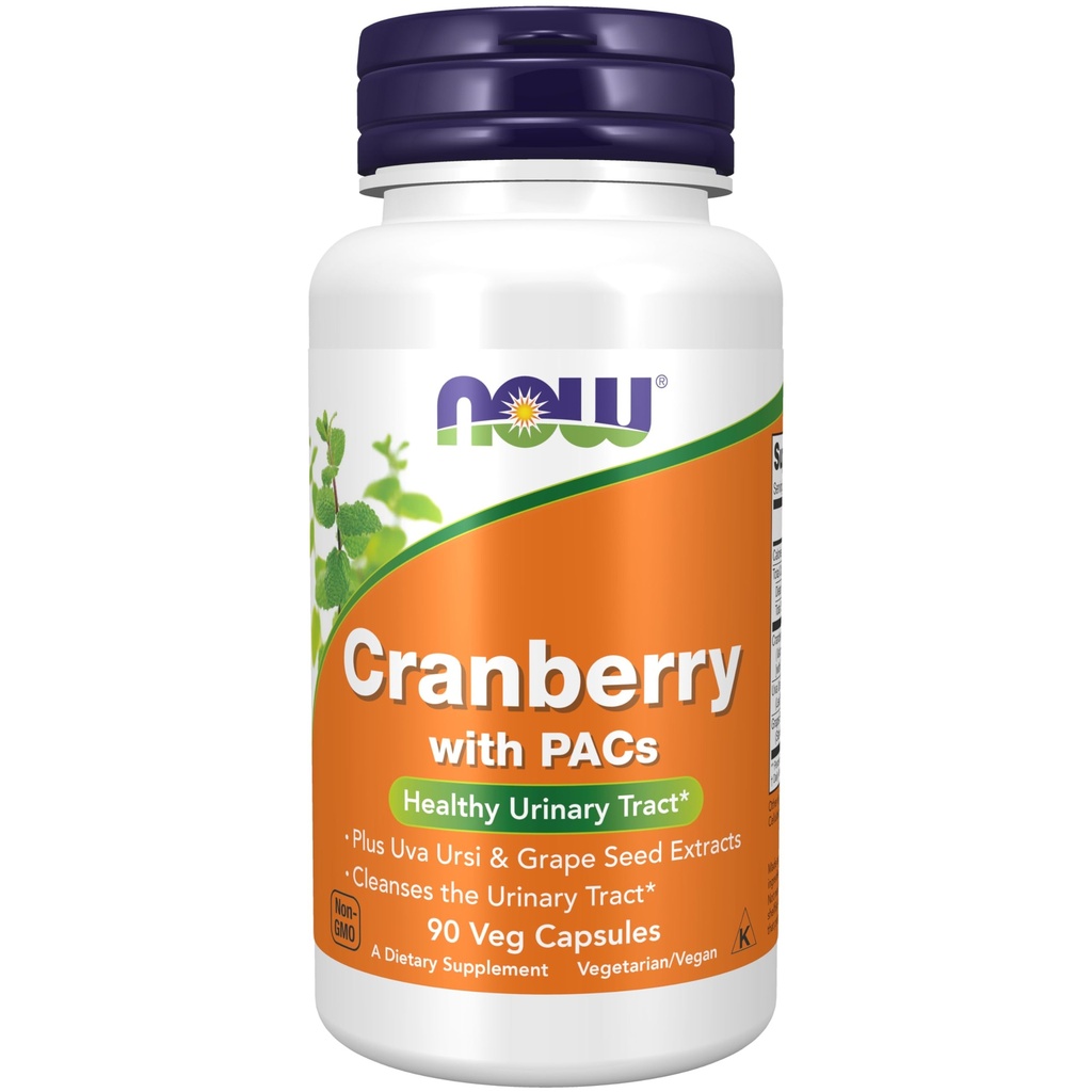 Acum Suplimente, Cranberry cu PAC, plus Uva Ursi și extracte de semințe de struguri 90 Veg capsule