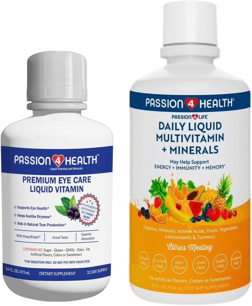 Vitamine lichide de îngrijire a ochilor Premium Bundle