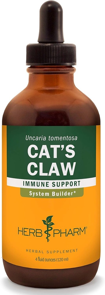 Herb Pharm Cat's Claw (UNA de Gato) Extract pentru suport sistem imunitar - 4 Ounce