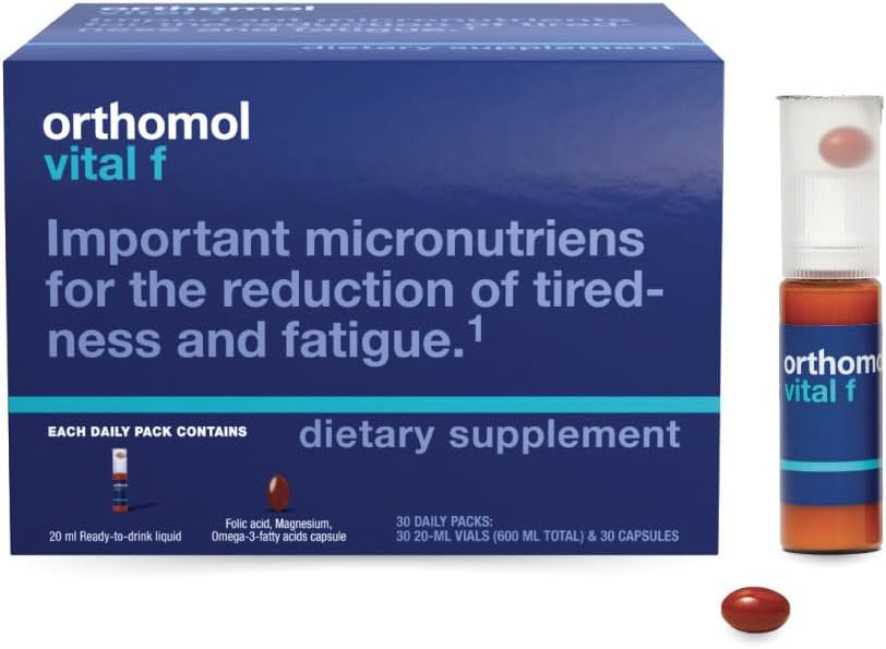 Orthomol Vital F flacon pentru femei, 30-Day Vitamina Supliment 