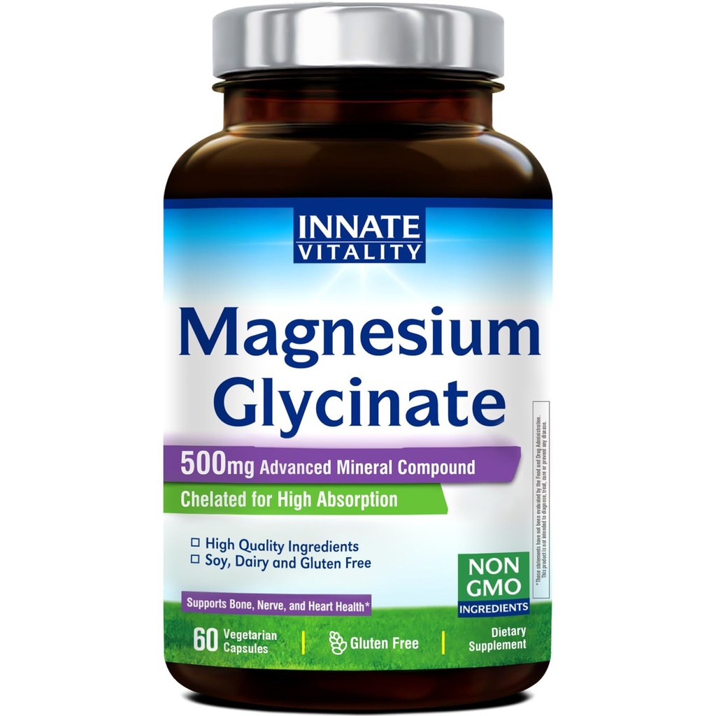 Vitality Innate Magneziu Glicinate 500mg 