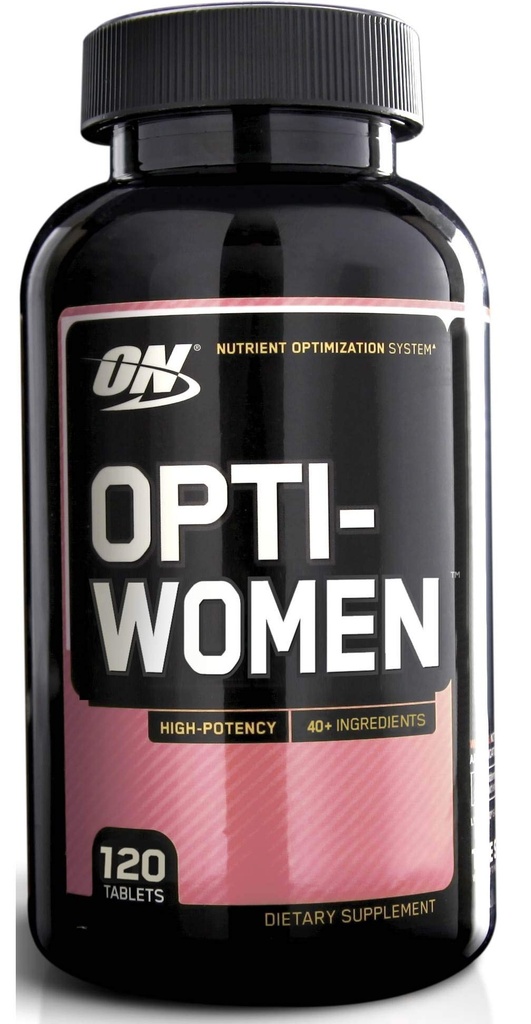 Optimum Nutritie 120 Opti-Femeile de sex feminin Multivitamine Optiwomen Capsule