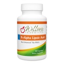 Resurse Wellness R Alpha Acid lipoic RALA Supliment - 90 capsule - Acid R-Lipoic stabilizat cu Na-RALA bio-îmbunătățită pentru biodisponibilitatea maximă - R-Ala Non-GMO și gluten gratuit