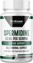 Proteza Nutriţie Spermidină (10mg de 99% Spermidină 3HCL - terţă parte testate) 120 Capsule - 100x mai mult potent decât extract de germeni de grâu, Telomere Health şi Aging 120-Day Supply - La fel de eficient ca NMN