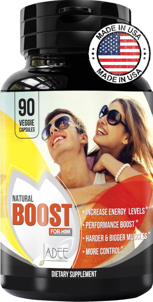 Jadee Natural Masculin Consolidarea Supliment - Creșterea 2" în 60 de zile Extindere & Pastile de sporire masculine, Promovarea Dimensiune, Putere, Energie, Rezistenta, Ultimul suport mai lung Erect, Booster testosteron pentru bărbați
