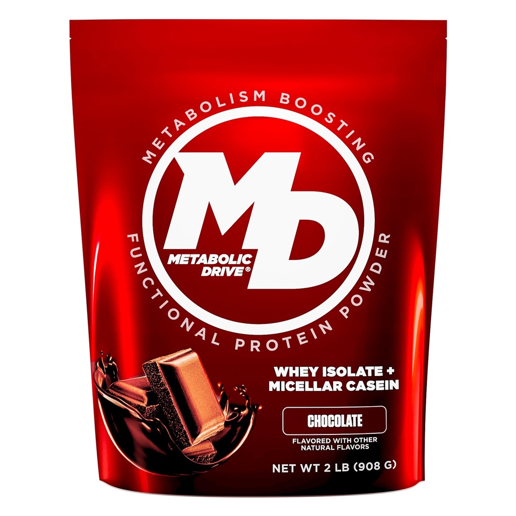 Biotest Metabolic Drive Proteine - Low-Carb Flavor-Bomb, 20 Servings - Whey Izolate + Micellar Casein - Signature Chocolate