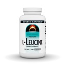 Sursa Naturals L-Leucine, suport energetic*, Un supliment de acid amino esenţial pentru suport energetic - 240 capsule
