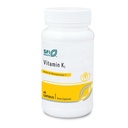 Klaire Labs SFI Health Vitamina K2-50 Micrograme ca Menachinonă-7 MK-7, No Soy, Gluten or Dairy (60 capsule)
